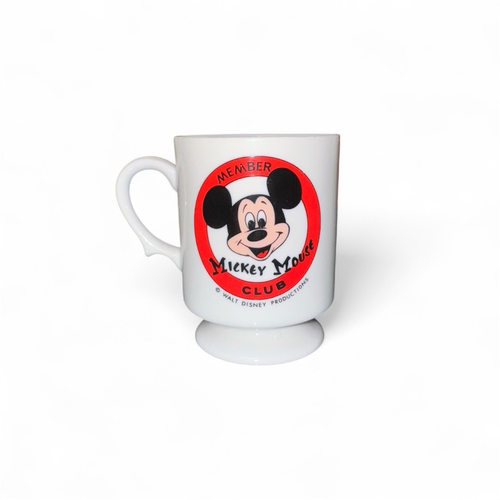 Disney Vintage Mickey Mouse Club Mug